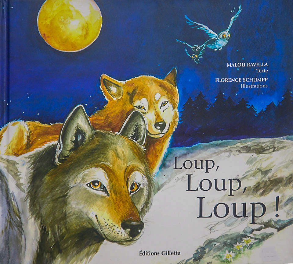 Livre Enfant Loup,Loup,Loup